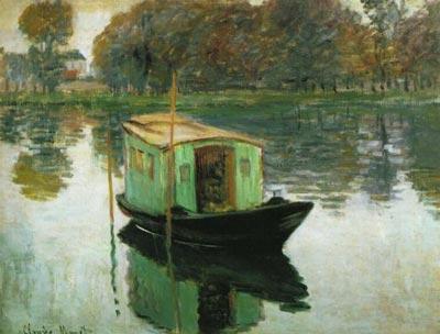 Claude Monet Le Bateau atelier